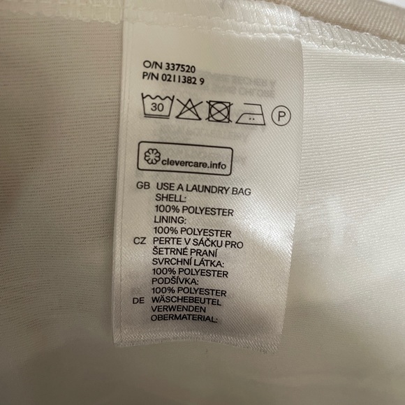 H&M Divided Med Crochet Lace Dress Adjustable - Picture 4 of 5